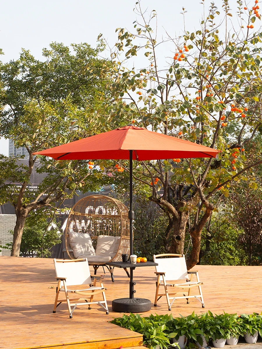 B & B Outdoor Umbrella, Comercial Stall Umbrella, Pátio, Terraço, Sol, Mercado Noturno, Stall