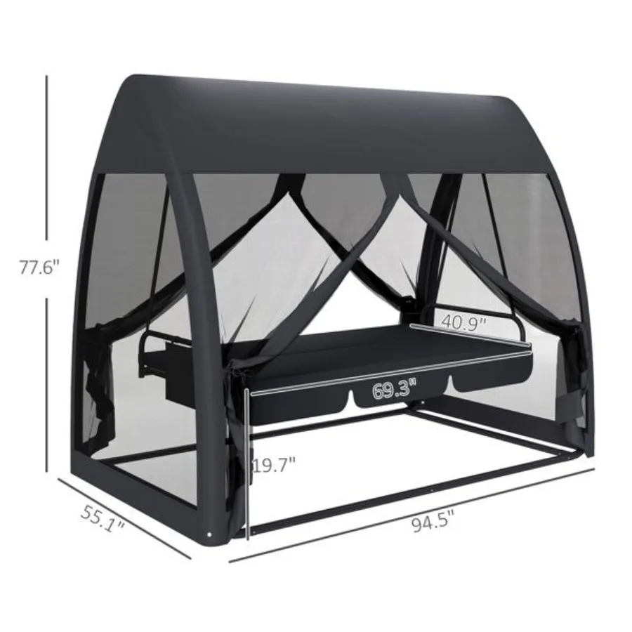 Columpio para patio al aire libre