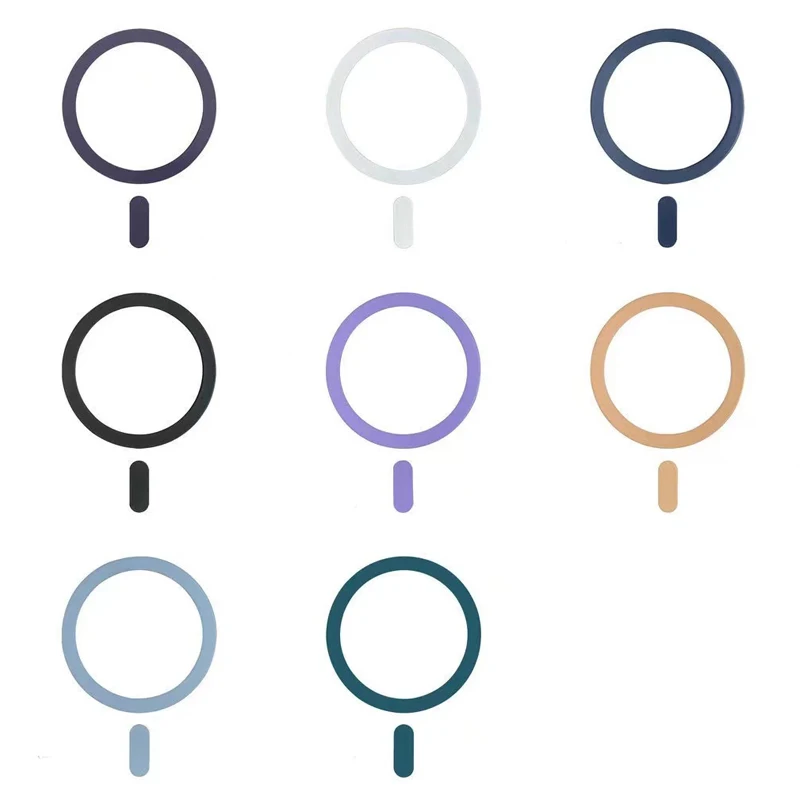 

Универсальное металлическое кольцо для Magsafe, магнитная наклейка, поддержка беспроводного зарядного устройства, лист мобильного телефона для магнитного автомобильного держателя