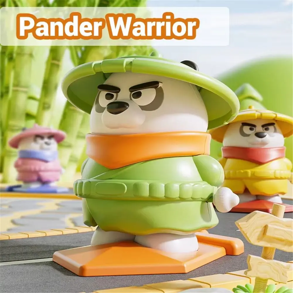 Novo brinquedo de corda criativo em forma de panda legal criativo alívio do estresse brinquedo bobina brinquedo mesa companheiro