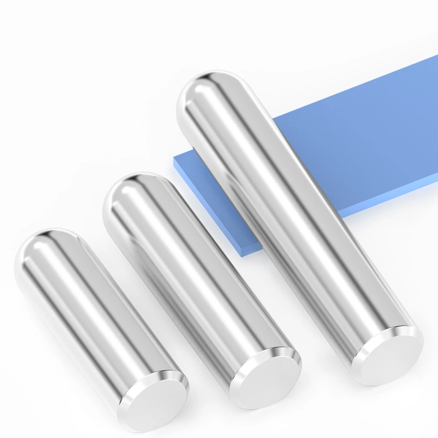 10-50pcs round head locating pin 304 stainless steel m0.6 m0.8 M1 m1.2 M1.5 m1.8 m2.3 M2.5 m2.8 m3 M4 M5 M6