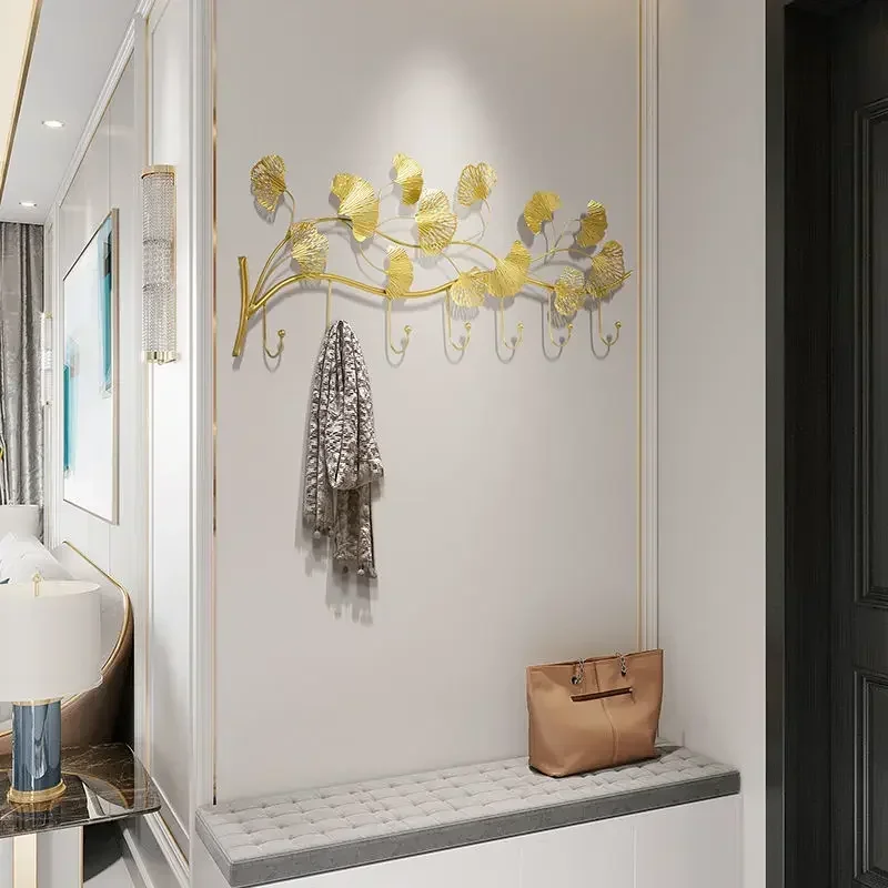 

High Quality Display Metal Coat Racks Wall Space Saving Clothes Organizer Coat Racks Nordic Bedroom High Quality