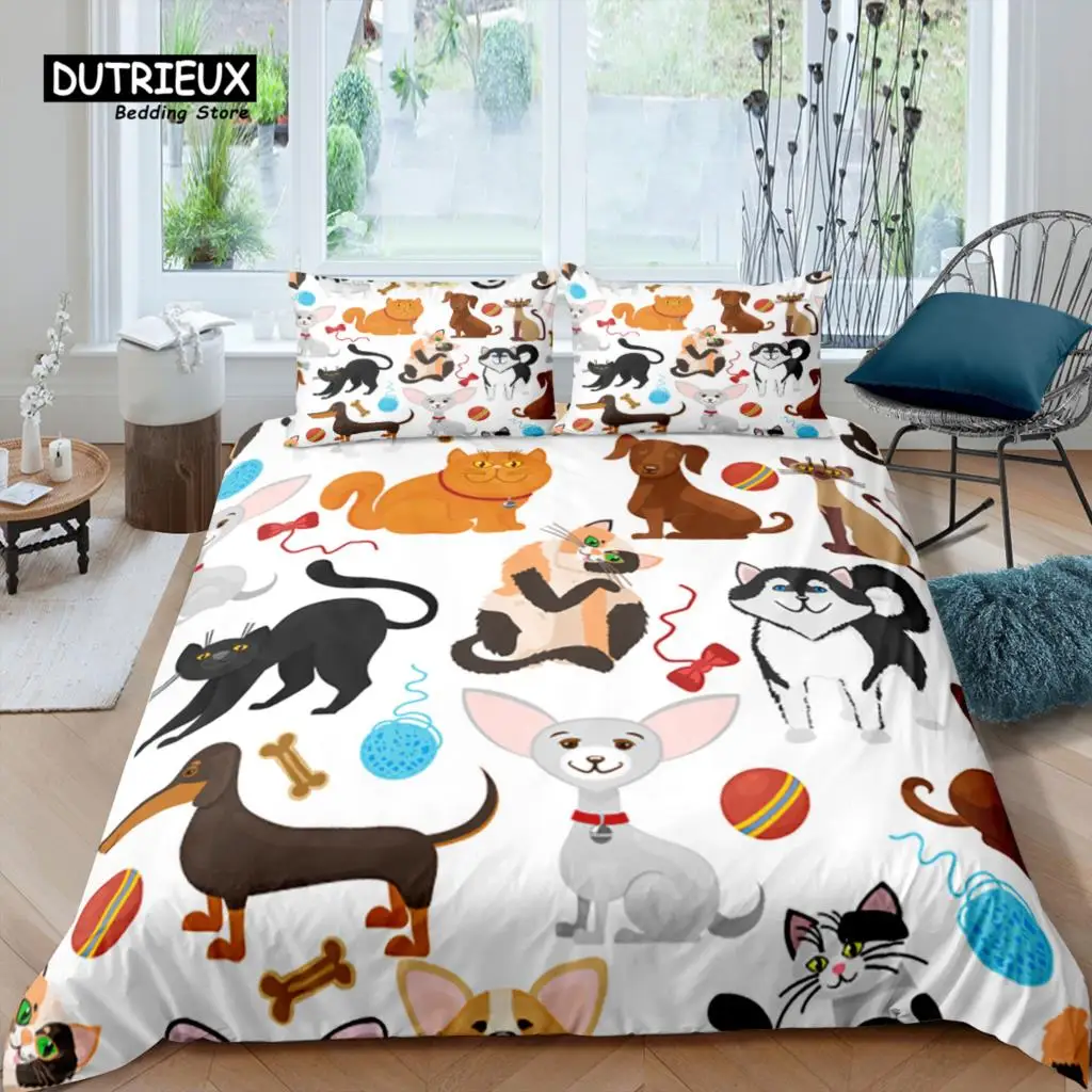 

Home Living Luxury 3D Animals Bedding Set Comfortable Duvet Cover Set Kids Bedding Set Queen and King EU/US/AU/UK Size