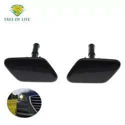 For Hyundai Genesis ROHENS 2012-2014 Right Left Front Bumper Headlight Headlamp Washer Nozzle Cover Jet Cap 986903M500 986803M50