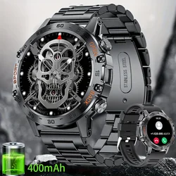 2024 AMOLED Screen Bluetooth Call Smart Watch Men 2024 Sports Bracelet Waterproof 400mA Battery Men SmartWatch For IOS Android