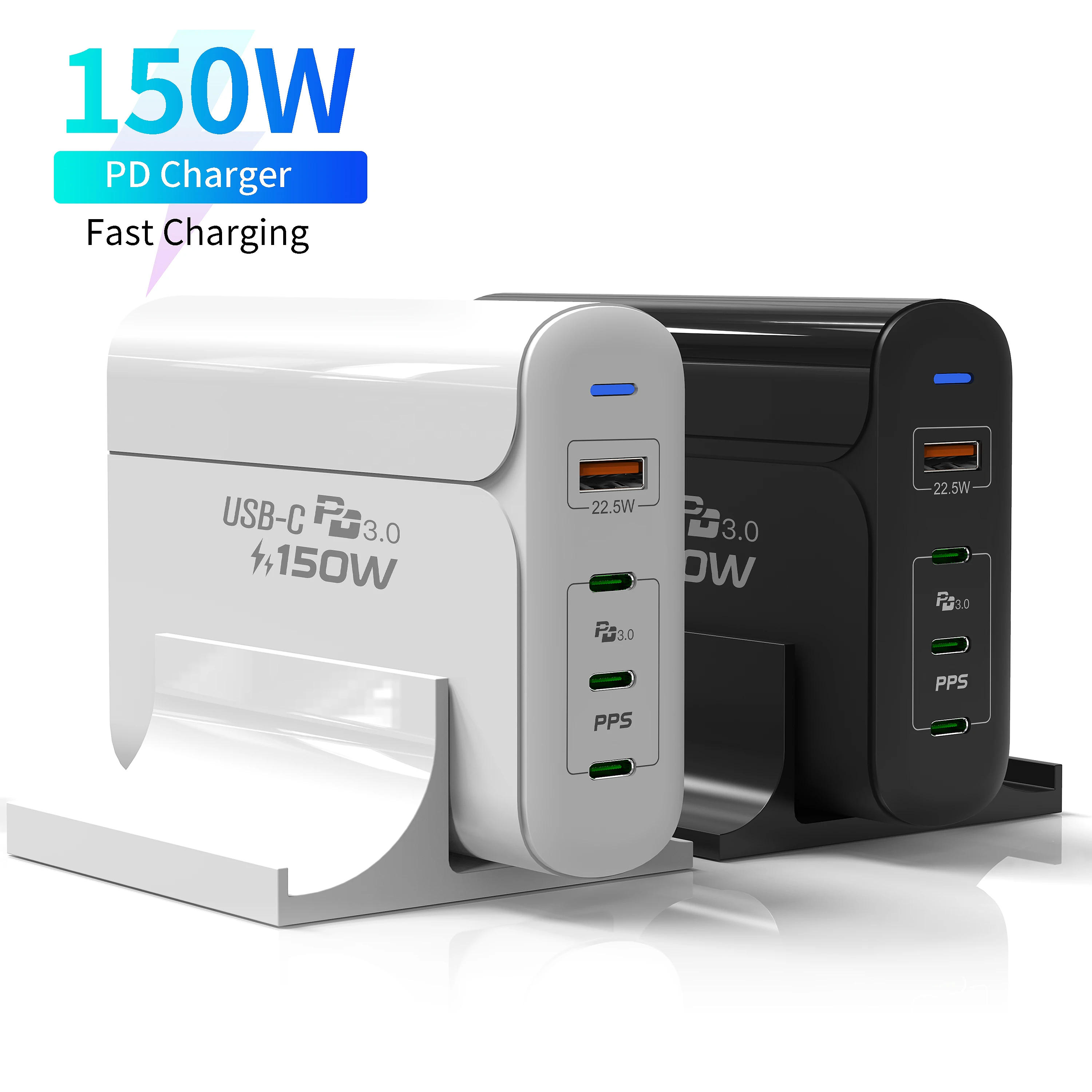 2020 New 4 Ports 120W 3 Port Quick Charge QC3.0 qc 4.0 Smart Multi port USB Charger