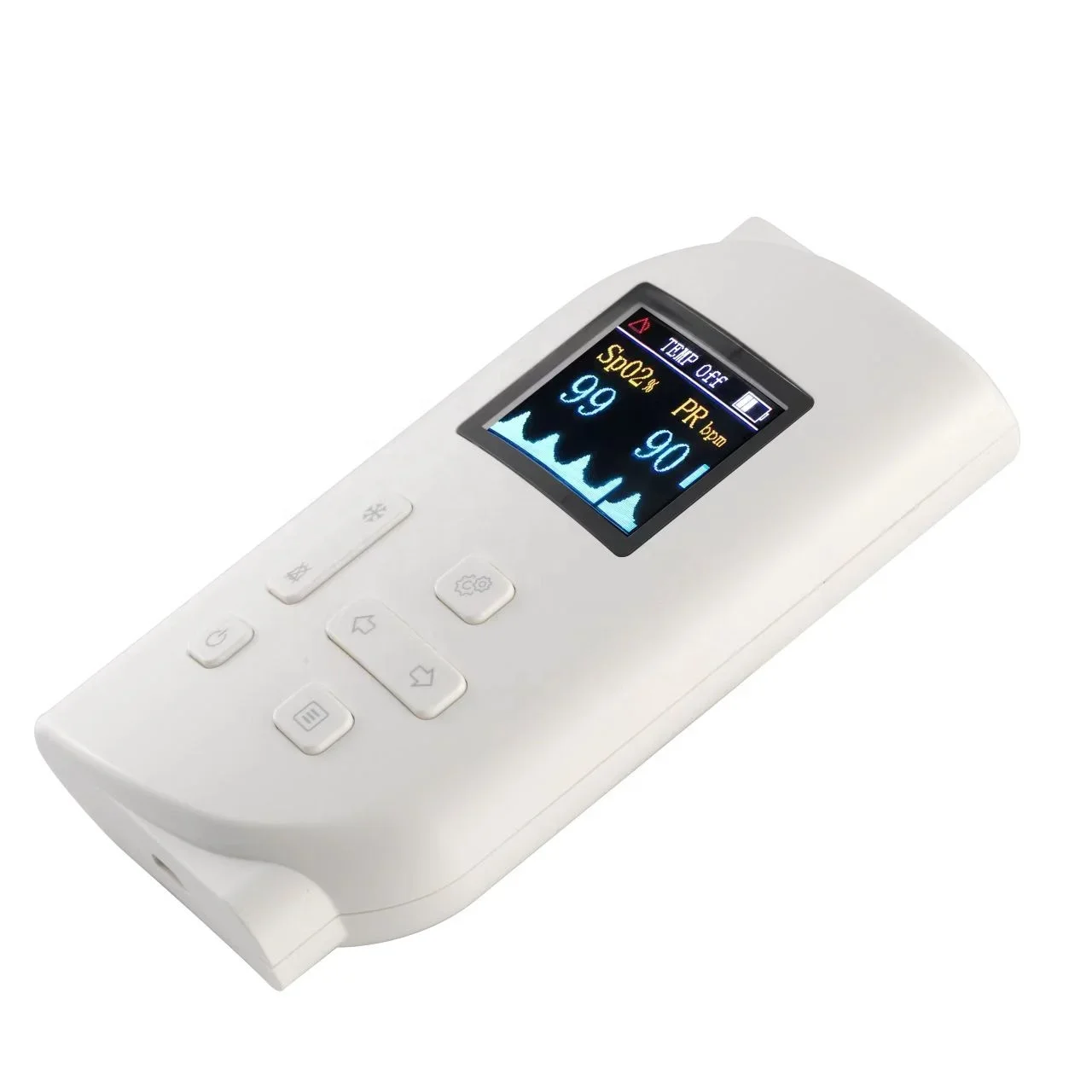 IN-P01 P01 1.77 Inch Color Tft Lcd Real-time Display Handheld Pulse Oximeter Device