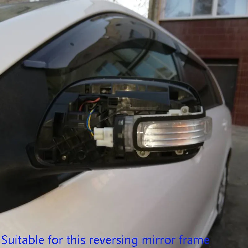 Car Accessories For Toyota Corolla Vitz 2007~2011 Rearview Mirror Housing Reversing Mirror Cover Mirror Cover