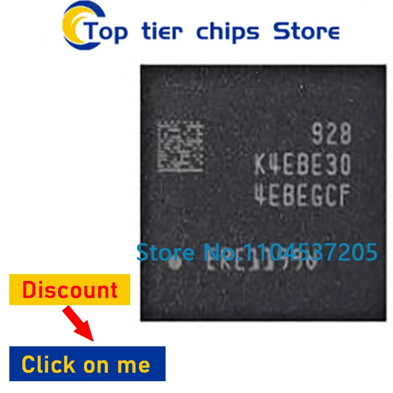 

(1 шт.) 100% новый K4EBE304EB-EGCG K4EBE304EB-EGCF K4EBE304EC-EGCG K4EBE304EC-EGCF BGA