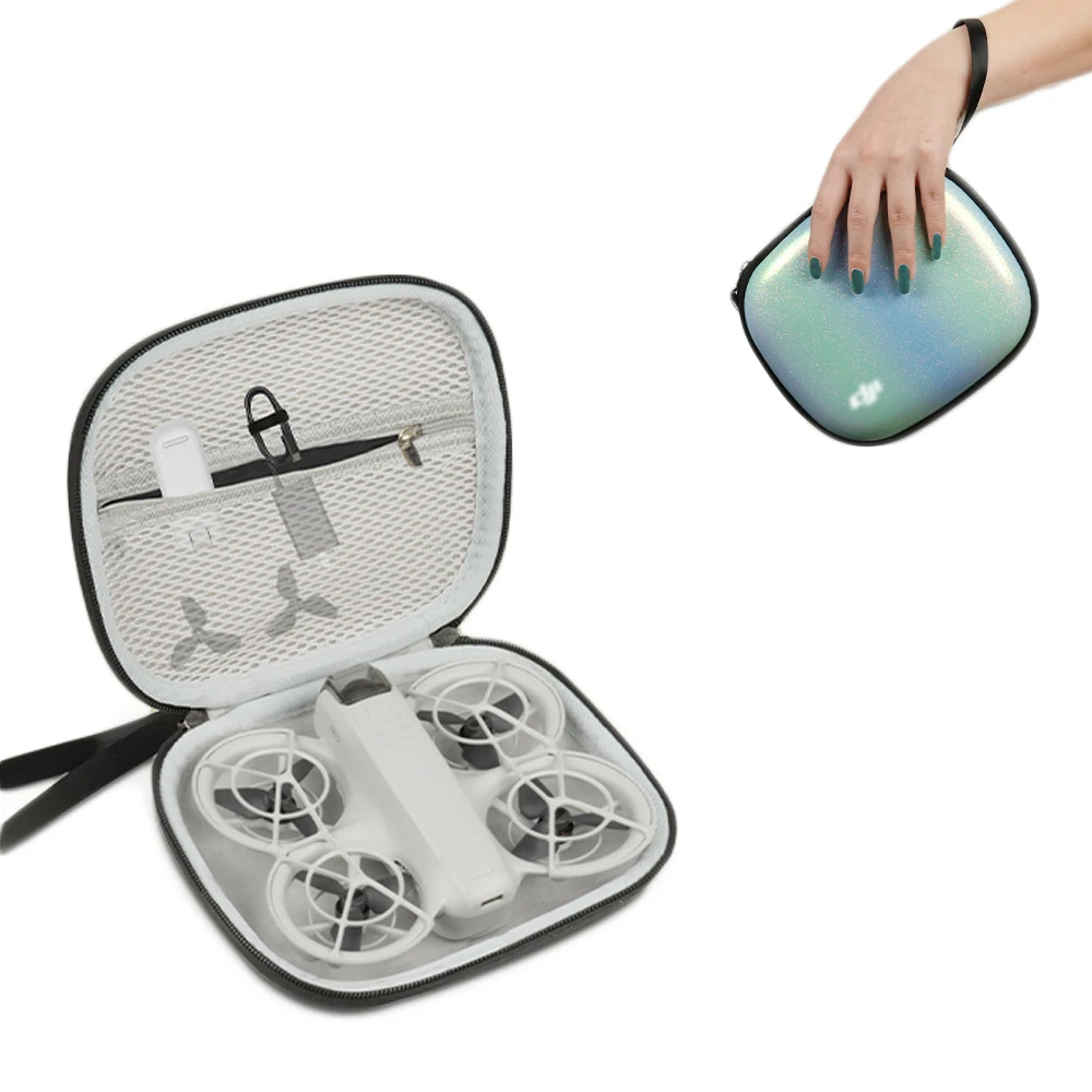

Hard Carrying Case for DJI Neo Drone Travel Organizer Crossbody Bag with Shoulder Strap