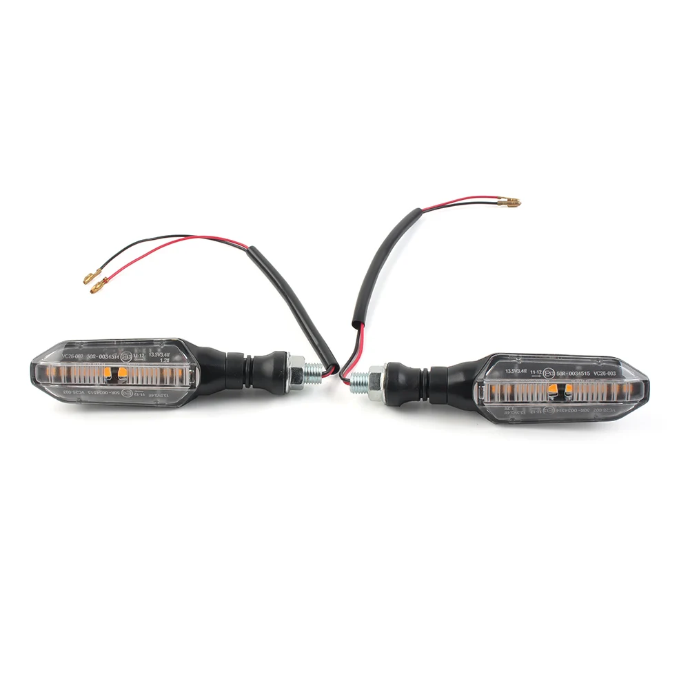 2pcs Motorcycle LED Turn Signals Blinker Light Indicator Universal For Kawasaki Honda Yamaha For Suzuki