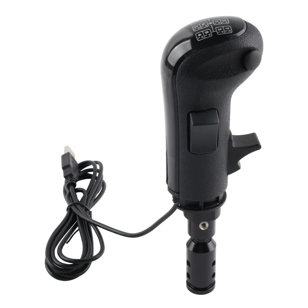 left Hand USB Truck Simulator Shifter Knob for American ATS & ETS2 for Logitech G29 G920 G923 Manual Gear Thrustmaster TH8A Gear 5