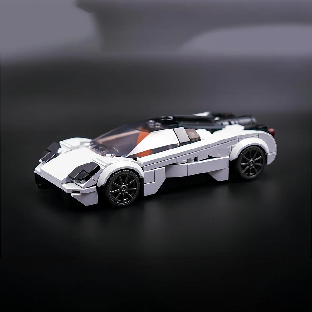 

345PCS MOC Speed Champion Brand Sports Car City Racing Model Building Blocks Technology Car Creative DIY Children's Toy Gift