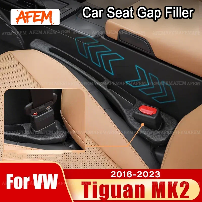 For Volkswagen VW Tiguan MK2 R-Line 2016 2017 2018 2019 2020 2021 2022 2023 Car Seat Leak Proof Strips Gap Side Seam Filler