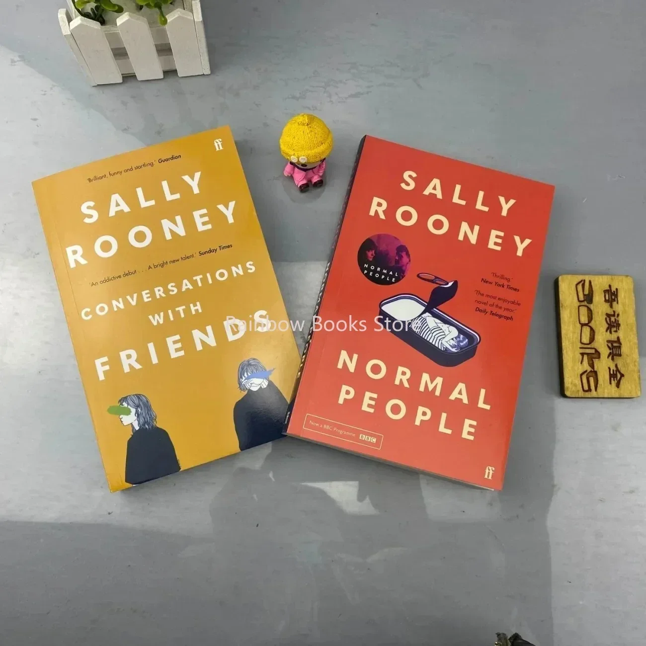 Sally Rooney Pessoas normais / Conversas com amigos Vida Livros de leitura de tempo de cama para adultos