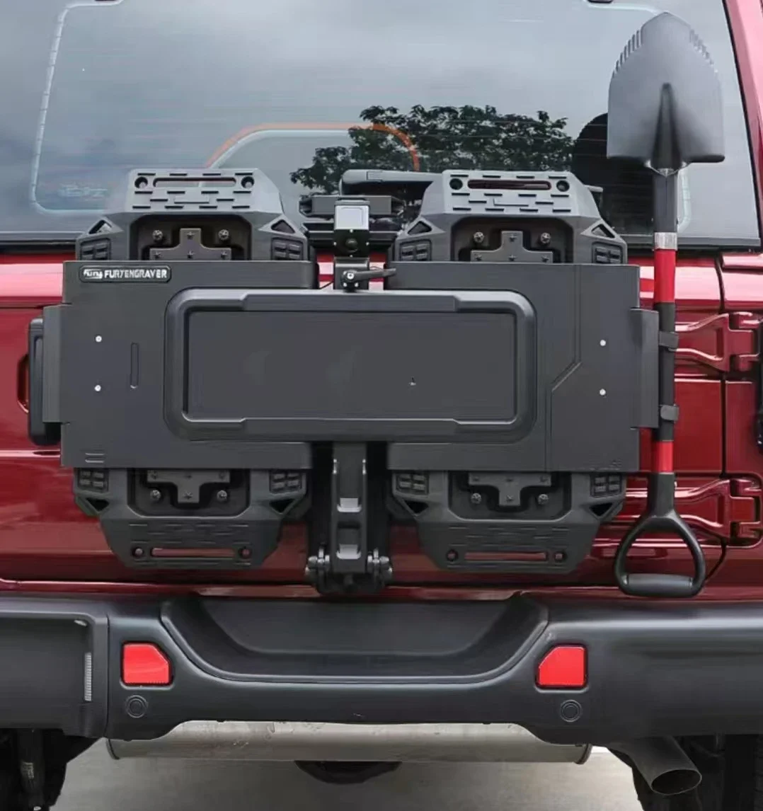 4x4 Offroad tailgate equipment integrated group for Jeeps Wranglers exterior accessories