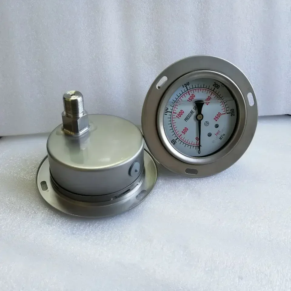 2025 Hot Sell factory Hot sales high quality common rail test bench oil pressure gauge meter 2500bar