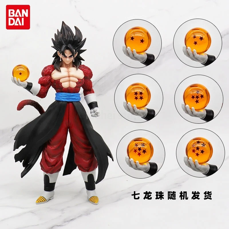 Anime Dragon Ball Gogeta Ssj4 figura Super Saiyan 4 Son Goku Vegeta estatuilla PVC modelo de figuras de acción juguete para niños regalo