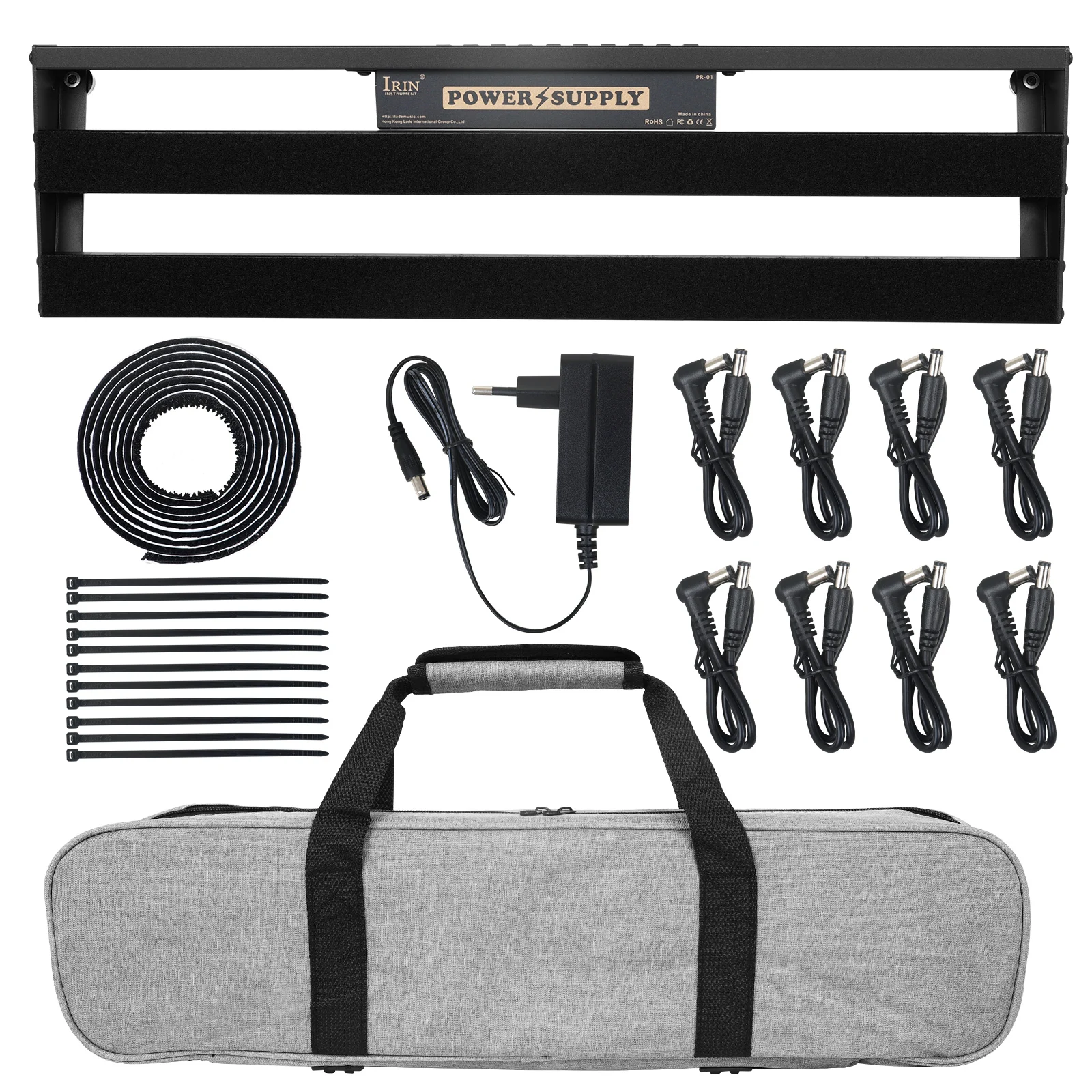 IRIN gran oferta Pedal de guitarra eléctrica Octave/Fuzz/compresor/Flanger/Noise Killer/Mínimo/Extremo/controlador EQ Pedal de efectos