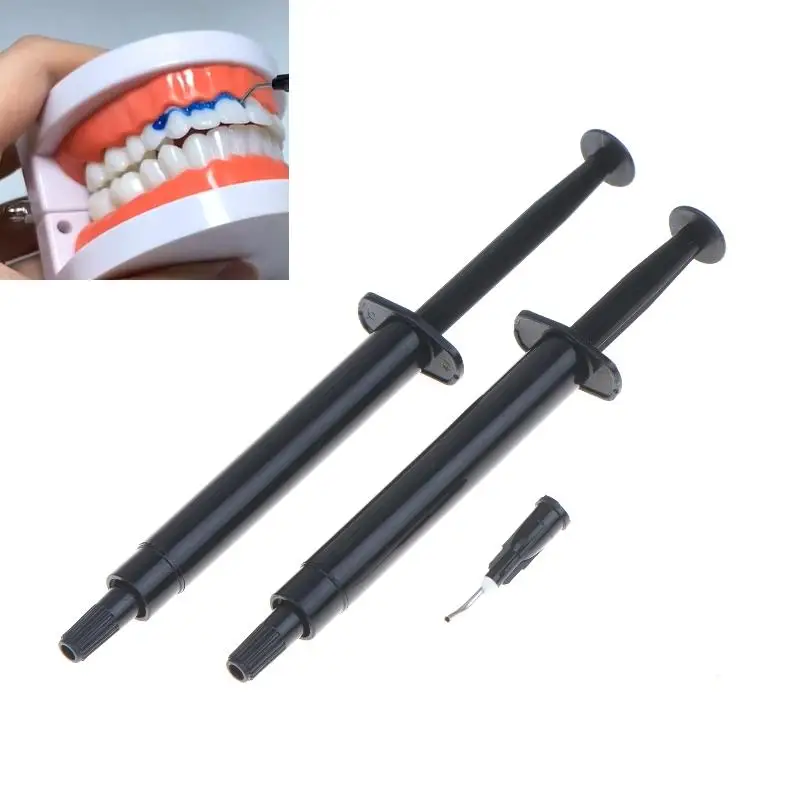 1 Set Nanometer Solid Resin Dental Composite Resin Light Curing Refill Syringe Delivery Tips Etch Gel Adhesive Bonding Flowing