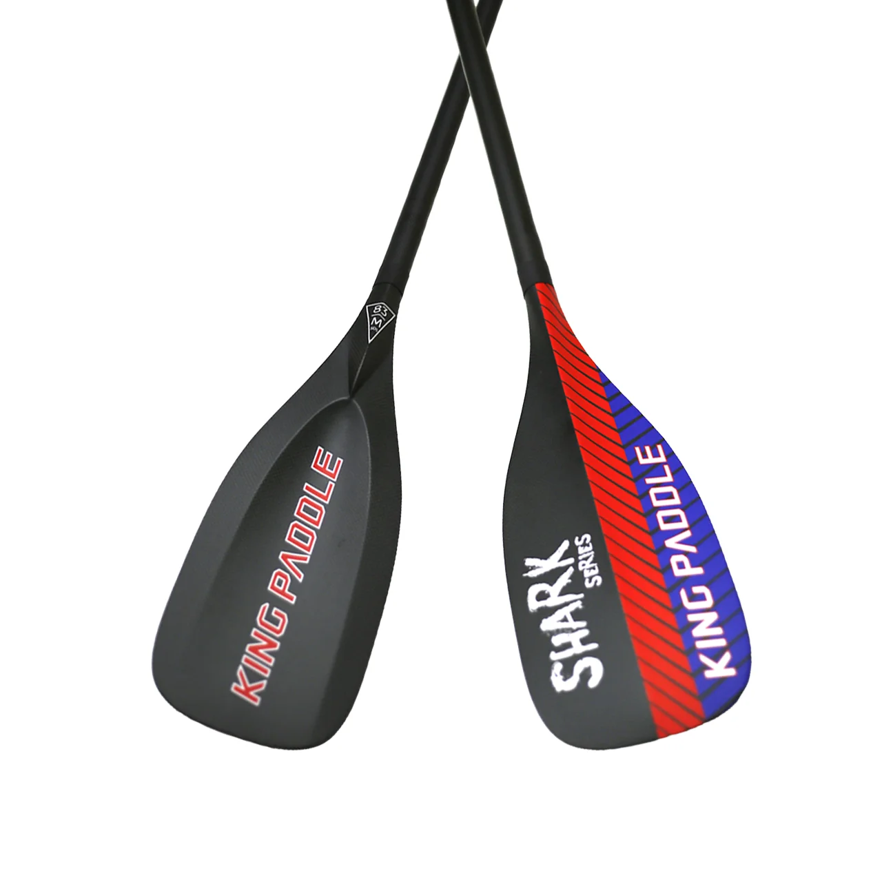 

Kingpaddle Hybrid Wood and Carbon Fiber Outrigger Canoe OC Paddle for Ocean Waters Adventures