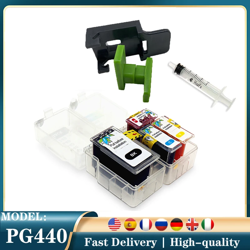 PG-440 CL-441 Smart Cartridge Refill For Canon PG440 PG 440 CL441 Pixma MG2140 MG3180 MG3540 MG2240 MG2180 MG3140 printer