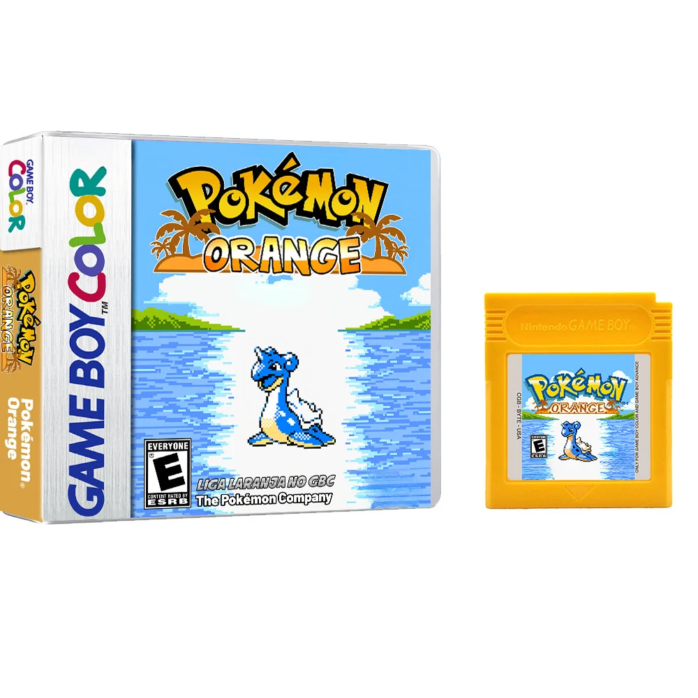 GBC/GBA Game Card Pokemon Orange Pokémon US English Game