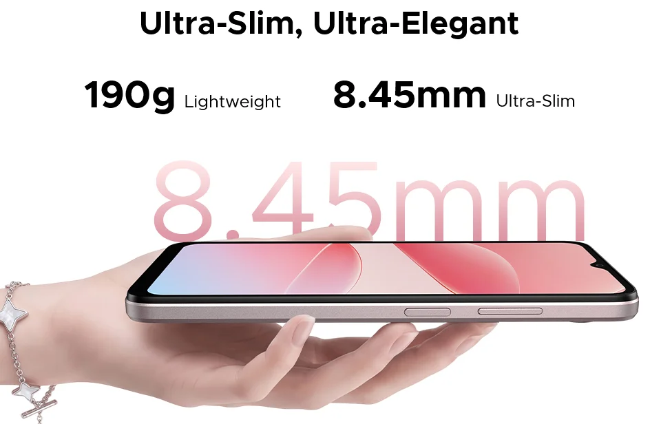 DOOGEE Note 60 Smartphone 6150mAh Battery 6.56'' Display 32GB(3+29) 128GB 13MP Main Camera UNISOC T7225 Android 16 Mobile Phone