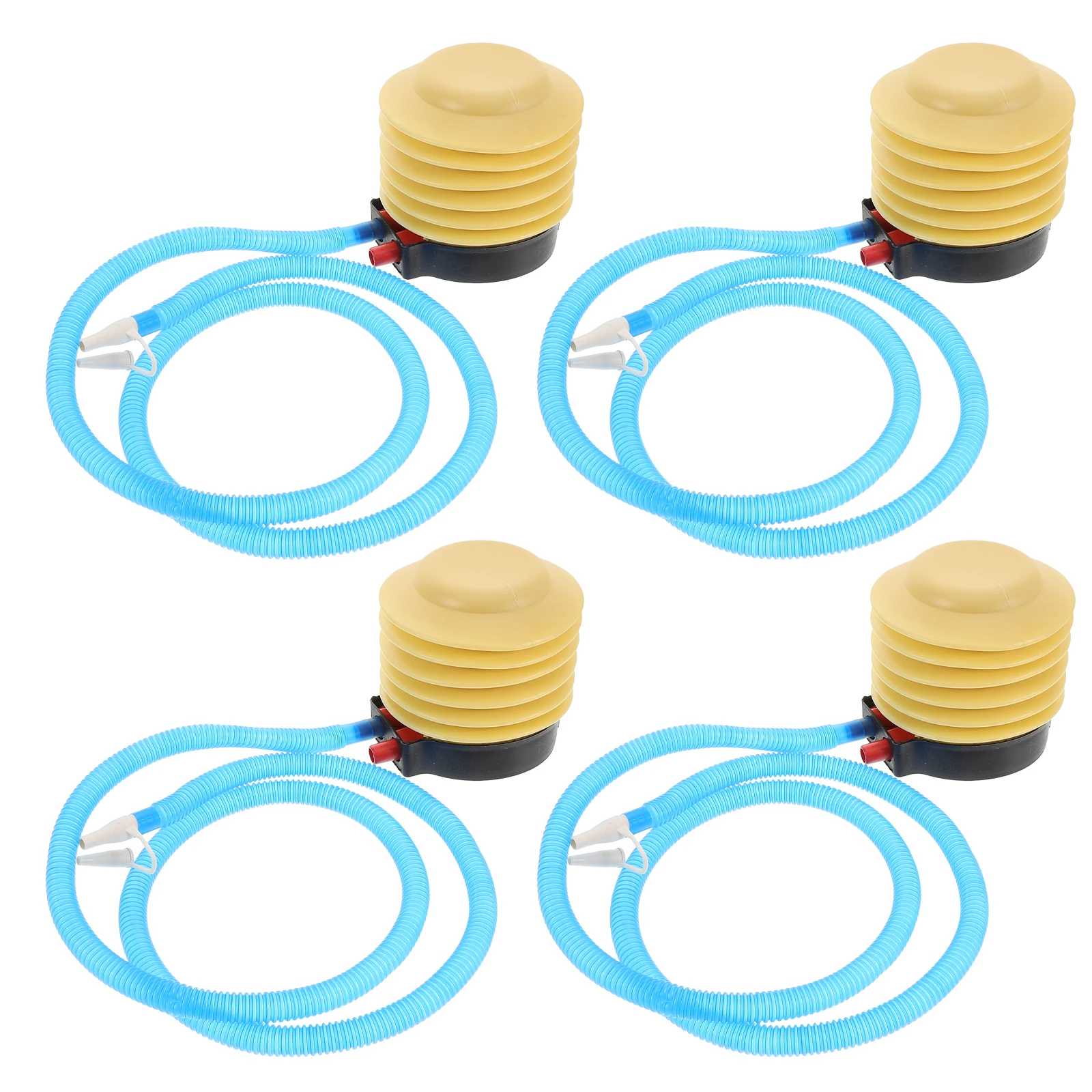 

4 Pcs Portable Inflatable Foot Pump Air Mattress Balloon Ball Boat Bed Ball Pump Camping Hiking Outdoor Gadgets