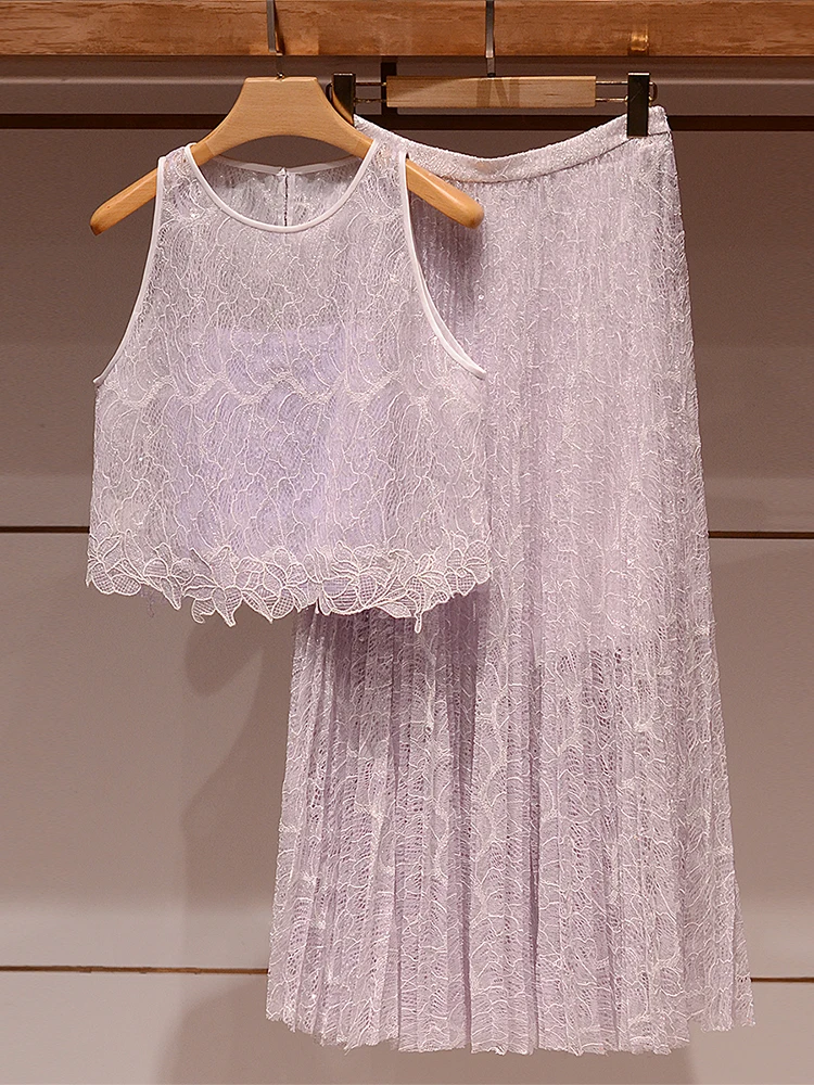 عارضة Faion مكافحة الشيخوخة الأرجواني سترة أعلى وتنورة مجموعة قطعتين دعوى جولة Ne الصيف الزي للنساء ماركة JOOva