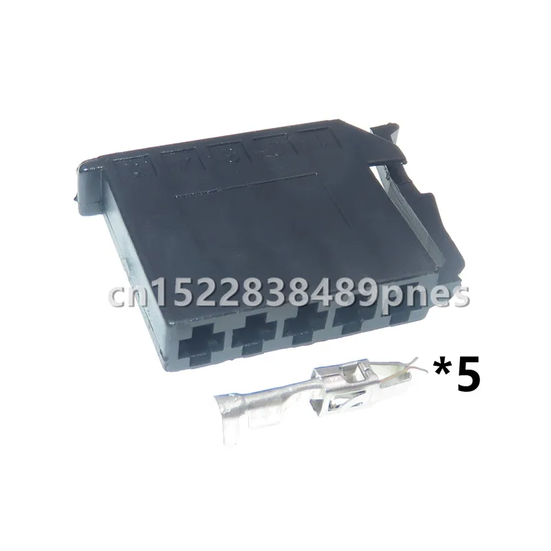 5 Pole 2.8 Series Automotive Wiring Terminal Plastic Housing Unsealed Connector Car Accessories 1H0953635