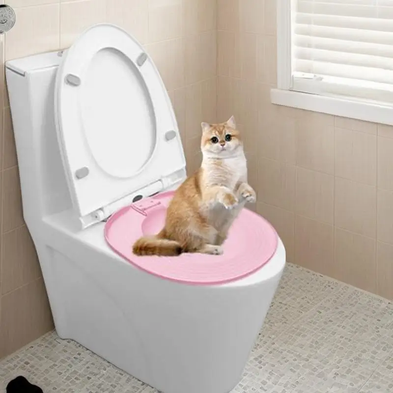 

Cat Toilet Trainer Toilet Litter Box Trainer Reusable Urinal Seat Potty Cat Hygiene Trainer For Pet Care Train Your Cat To Use