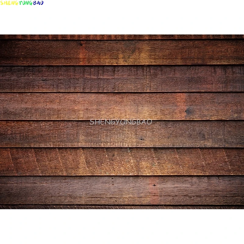 Vinyl Custom Photography Backdrops Props Flower  Wooden floor  Photo Studio Background ZLDT-17