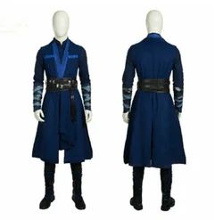 Doctor Strange Cosplay Costume And Blue Steve Cosplay Set For Halloween Set Adult