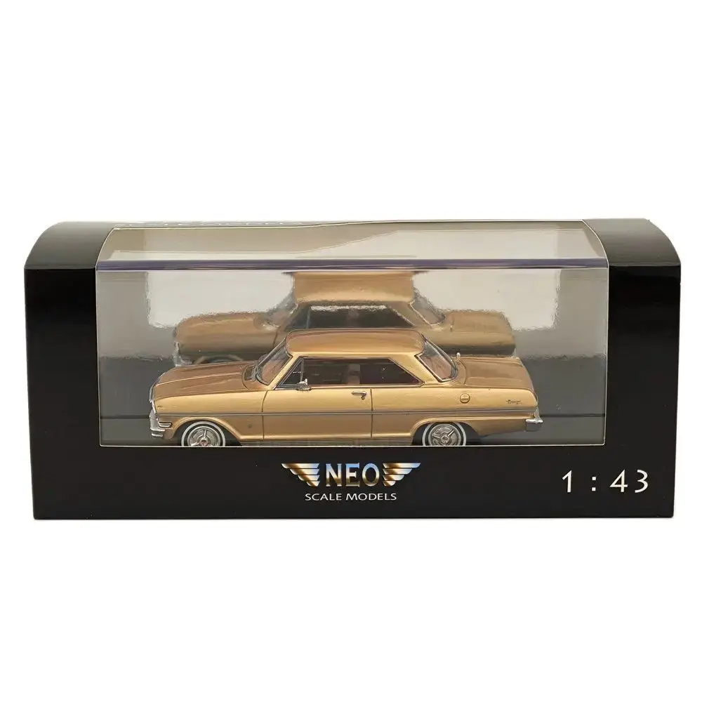 

NEO 1/43 for Nova SS 1963 Gold Resin Models Car Colllection Auto Toys Gift