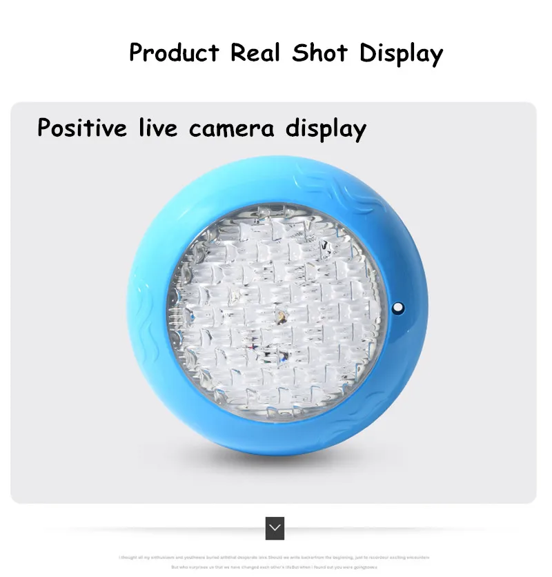 Wall-mounted LED Pool Light Ip68 Waterproof Colorful RGB with Remote Control Grouting Underwater Lights Water Features Outdoor