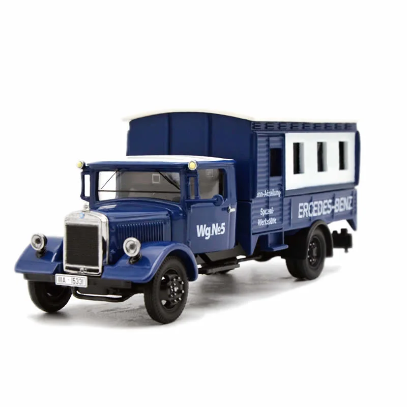 SCHUCO 1:43 Scale Diecast Alloy Benz-2750 Transport Truck Toy Car Model Classic Adult Collection Souvenir Gift Static Display