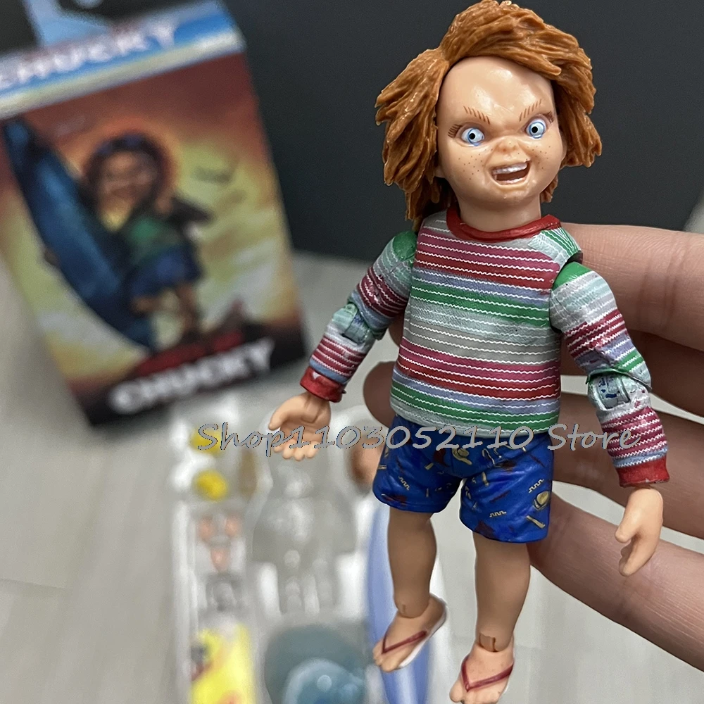 Chucky Sdcc Action Figure Surf's UP Chucky Child'S Play Chucky Figure Halloween Birthday Gifts Toys Model Doll view 3