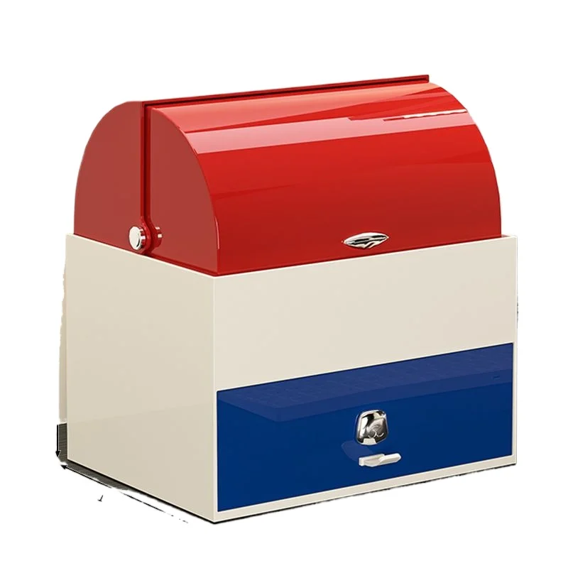 Klappe Desktop Storage Box Büro Schublade Kosmetik Kleinigkeiten Regal Student Schreibwaren Staub Lagerung Box Startseite Organizer Wohnkultur