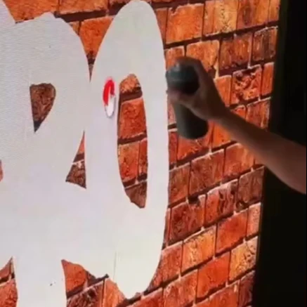 Interactive Art Projection System Digital Graffiti Spray Game Remote Control Creative Equipment For Museums & Play Centers