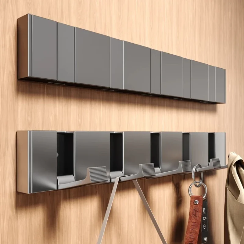 

No Punching Invisible Hook Bathroom Folding Hanging Hooks Gypsum Wallpaper Painted Walls Are Not Suitable For Installation