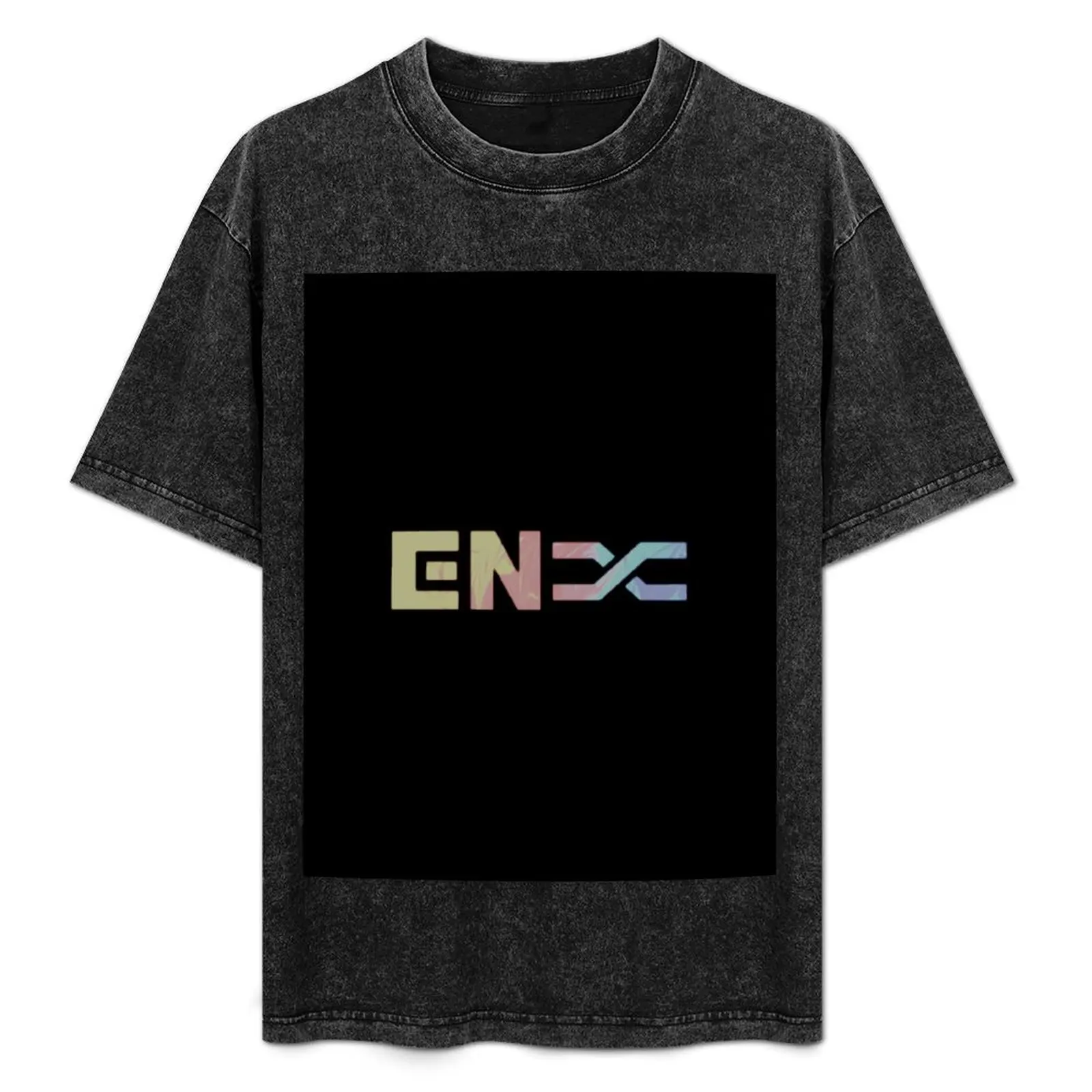 

ENGENE LOGO T-Shirt Summer Print Short Sleeve Tee