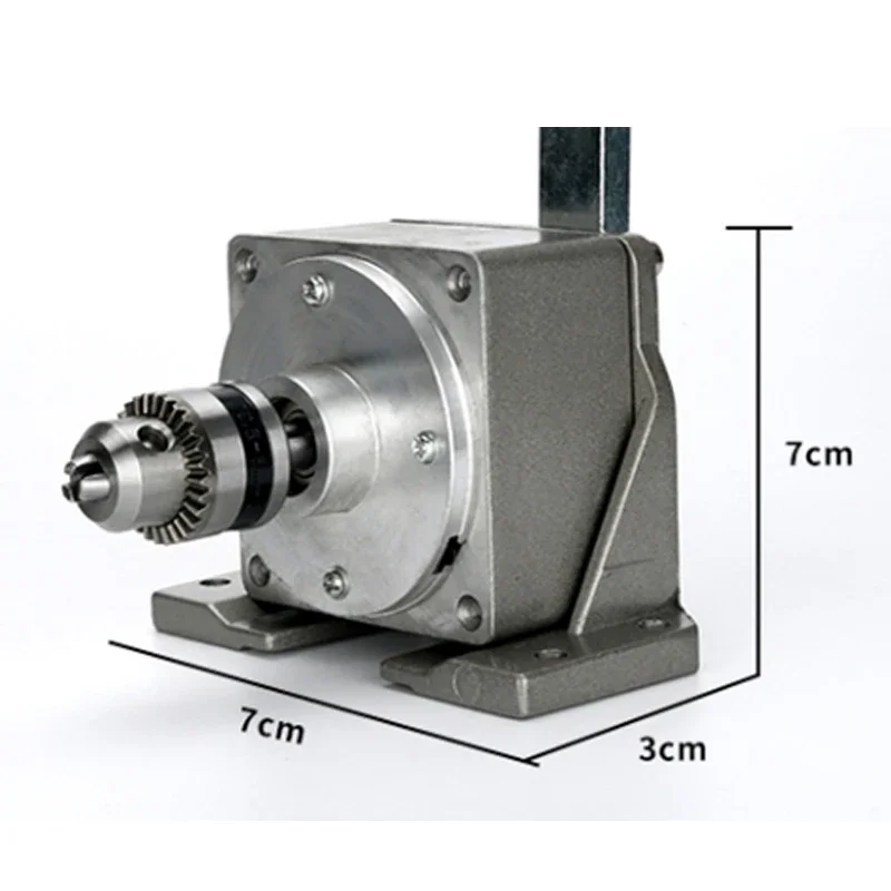 High Precision Crank Tapper Manual Drilling Tapping Machine Portable Small Size Hand Tools With 0.6MM-6MM Metal Tap Chuck Keys