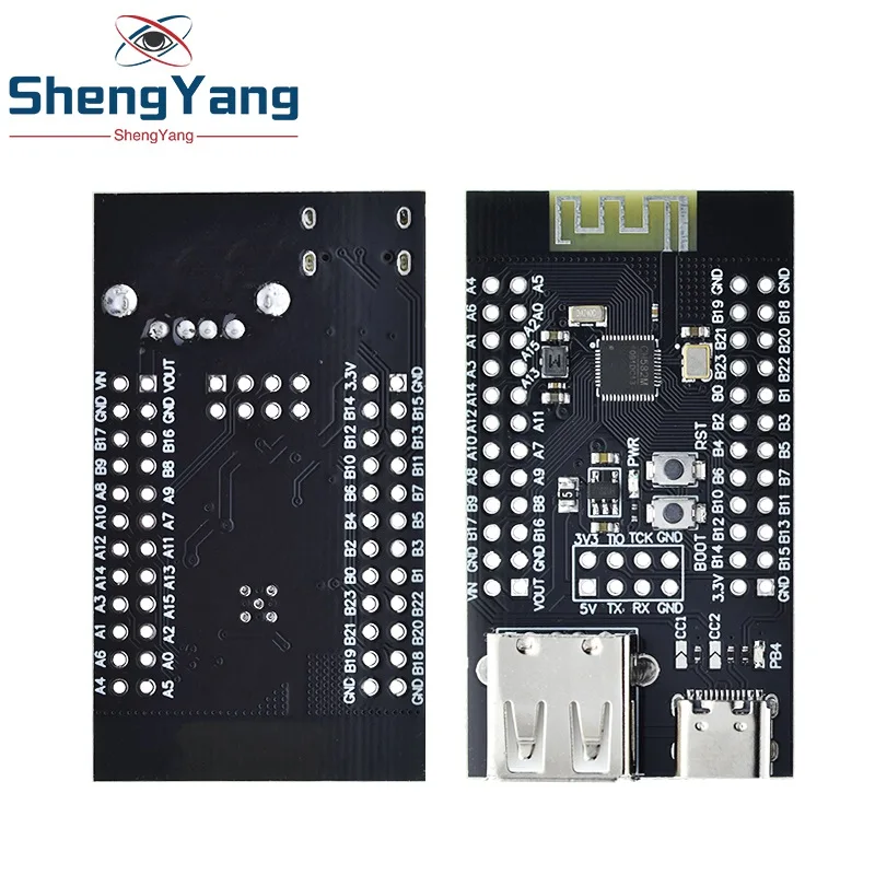 TZT CH582M Development Board Core Board BLE Wireless Bluetooth Microcontroller Low Energy Bluetooth MCU Dual USB