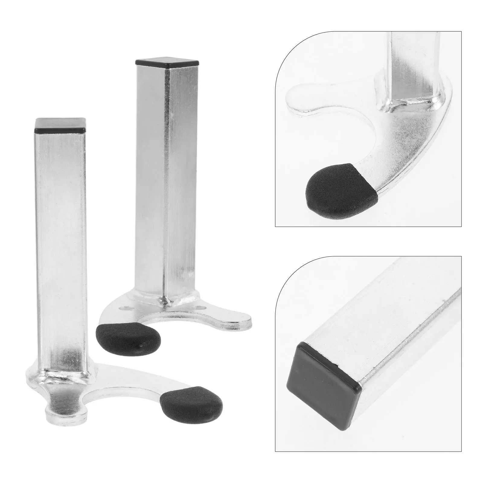 1Pair Motorcycle Rear Wheel Stand U-Shaped Heavy-Duty Lift Support Stable Parking Maintenance Wheel Lift Motorcycle Accessory