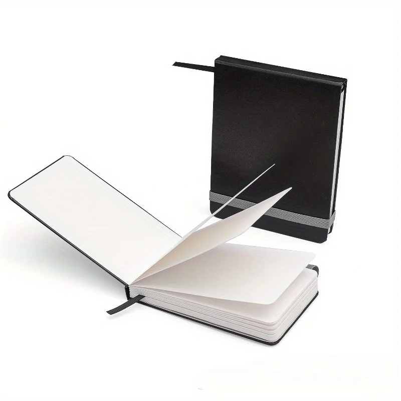 Wood Pulp Watercolor Paper Pocket Carry Journal | 3.7*5.5'＆6.38*4.92