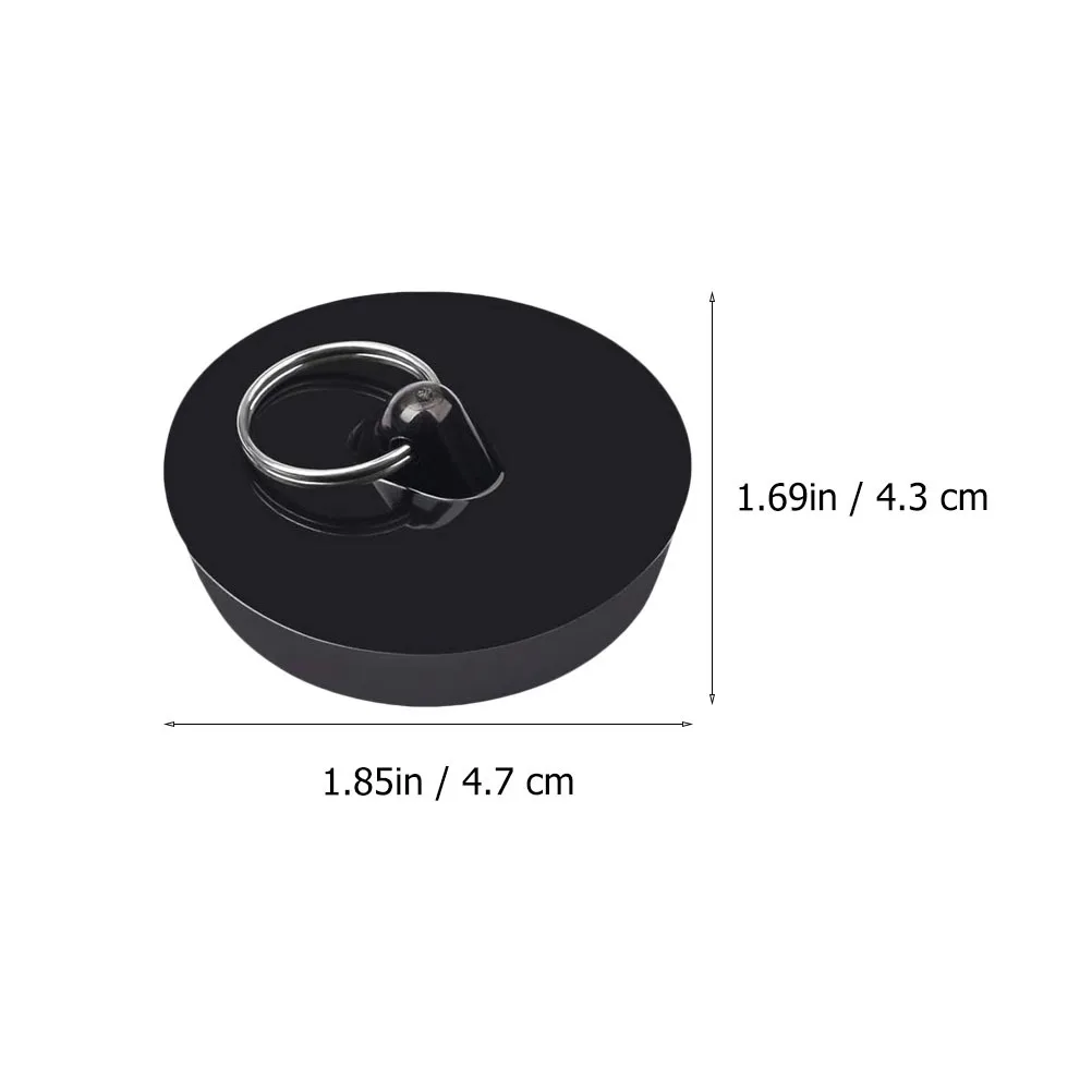 2 pcs Drain Stopper Durable Pvc Sink Stopper For Bathroom Kitchen Bathtub Shower Suction Plug Garbage Disposal Laundry Slop Sink