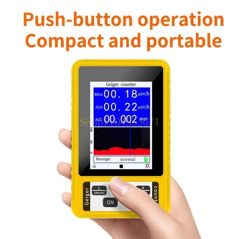 

Best Seller X γ β Rays Tester GeigerCounter Real Time Monitoring Auto Exceedance Alarm