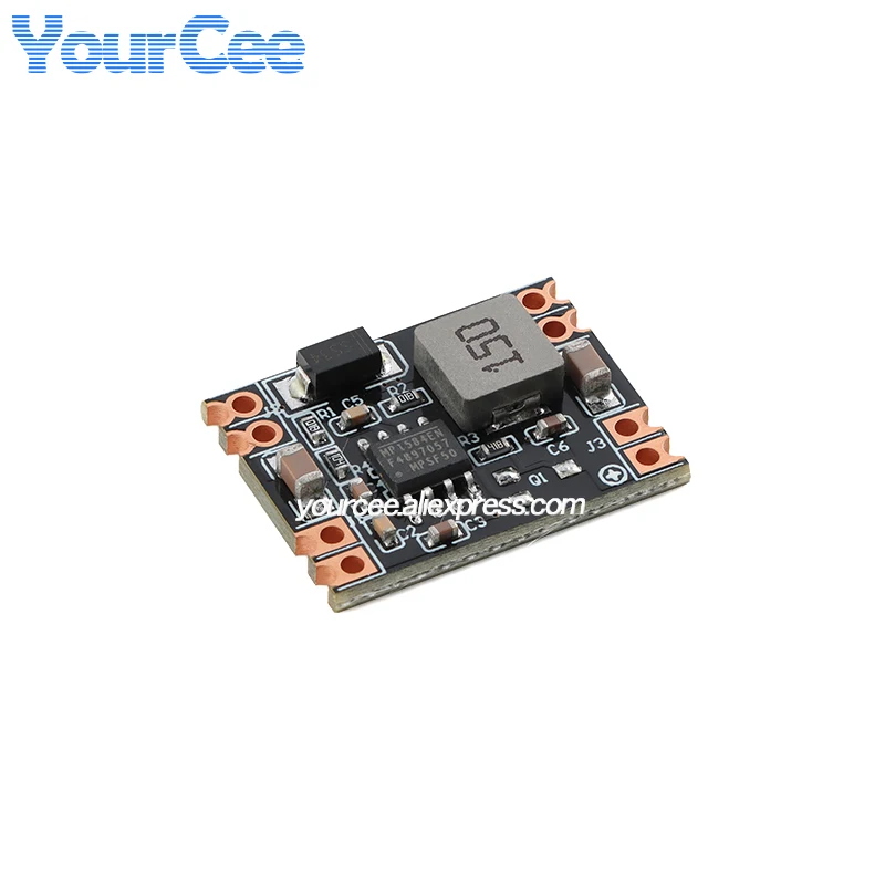 10pcs/1pc MP1584 초소형 미니 DC-DC 스텝다운 벅 MP1584EN 안정화 전원 모듈 3.3V 5V 9V 12V ADJ ultra LM2596