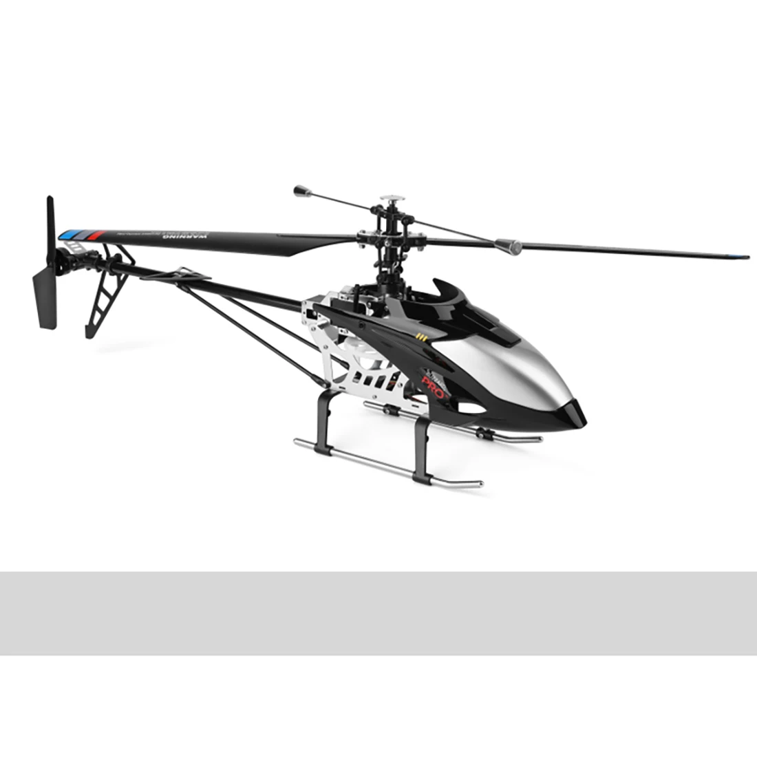 V913-A Black Silver Large Brushless Remote Control Alloy Helicopter Aircraft 4CH RC Heli Model Fall Resistant Altitude Maintain